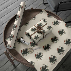 Funny Raven Six Seven Meme Wrapping Paper Roll Christmas Gift For Gen Z TS12 Beige Print Your Wear