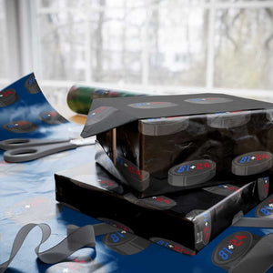 Funny Romance Hockey Lover Wrapping Paper Roll 24 81 Jersey Numbers Sport TS11 Black Print Your Wear