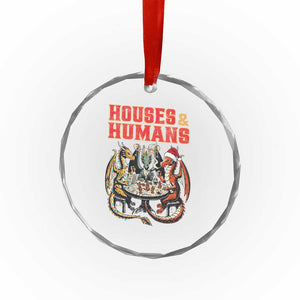 Funny Rpg Christmas Game Crystal Glass Ornament Houses And Humans Tabletop Game Xmas Dragon TS11 Print Your Wear