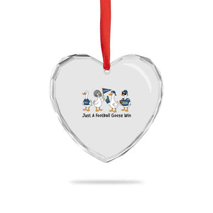 Funny Seattle 2026 Heart Crystal Glass Ornament Just A Football Goose Win TS14 Print Your Wear