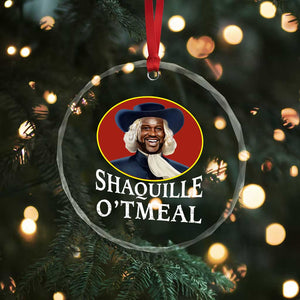 Funny Shaquille Oatmeal Crystal Glass Ornament Shaq O'neal Meme Cereal Parody TS02 Print Your Wear