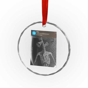 Funny Siren Head Crystal Glass Ornament Ring with Motion Meme TS10 Print Your Wear