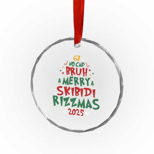 Funny Six Seven 67 Meme Christmas Tree Crystal Glass Ornament Funny 6 7 Bruh Gen Alpha Slang Viral Meme TS10 Print Your Wear