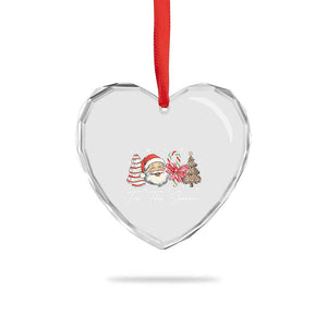 Funny Tis The Season Christmas Heart Crystal Glass Ornament Xmas Holiday Family Matching Santa Xmas Tree TS11 Print Your Wear