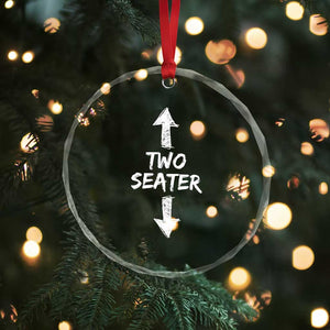 Funny Two Seater Crystal Glass Ornament Dirty Adult Humor Offensive Gag TS11 Print Your Wear