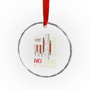 Funny We The People Serve No King In American Crystal Glass Ornament Vintage Betsy Ross Flag TS11 Print Your Wear