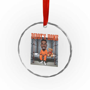 Funny Xmas Diddy Party Diddy Home Crystal Glass Ornament TS09 Print Your Wear