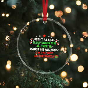 Funny Xmas Family Crystal Glass Ornament Kids Teens Christmas Pajamas Boys Girls Xmas Pajamas Gift TS10 Print Your Wear