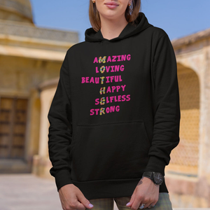 Mother Definition Hoodie Amazing Loving Beautiful Happy Selfless Strong Floral Mom's Day TS02 Printyourwear