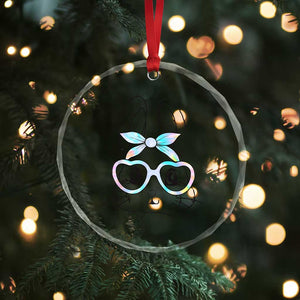 Girls Easter Bunny Crystal Glass Ornament Rabbit Face Tie Dye Glasses Happy Easter Day TS10 Print Your Wear