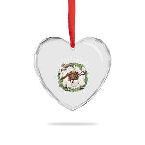 God Jul Heart Crystal Glass Ornament Yule Goat Xmas Wreath Winter Solstice TS11 Print Your Wear