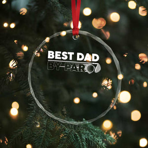 Golf Dad Crystal Glass Ornament Best Dad By Par Golfing Golfer Funny Fathers Day Gifts TS10 Print Your Wear
