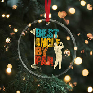 Golf Gifts for Uncle Crystal Glass Ornament Golf Fathers Day Golfer Uncle Gift TS10 Print Your Wear