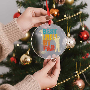 Golf Gifts for Uncle Crystal Glass Ornament Golf Fathers Day Golfer Uncle Gift TS10 Print Your Wear