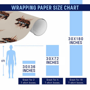 Good Better Best Motivational Wrapping Paper Roll CFB Lover Gift TS12 Print Your Wear