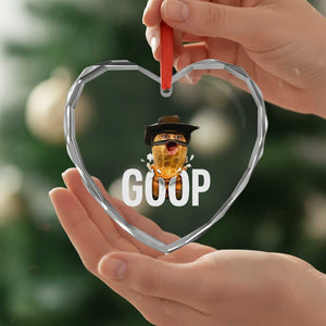 Goop Meme Explosion Heart Crystal Glass Ornament Screaming Peanut Cowboy Brainrot Energy TS02 Print Your Wear