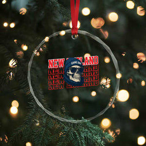 Gothic NE Football Fan Crystal Glass Ornament Game Day Lover Gift TS12 Print Your Wear