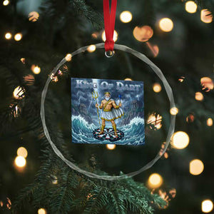 Greek Mythology Poseidon Dart Player Crystal Glass Ornament King Of Dart Trident Thrower TS12 Print Your Wear