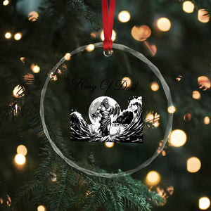 Greek Mythology Poseidon Dartist Crystal Glass Ornament King Of Dart Thrower TS12 Print Your Wear