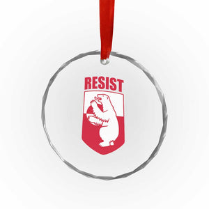 Greenland Resist Crystal Glass Ornament Stand With Greenlanders TS12 Print Your Wear