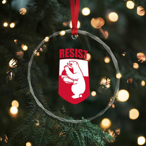Greenland Resist Crystal Glass Ornament Stand With Greenlanders TS12 Print Your Wear