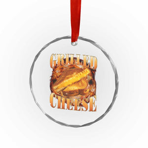 Grilled Cheese Crystal Glass Ornament Food Lover Funny Gag Weird Meme 90s TS11 Print Your Wear