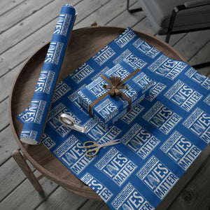 Groundhog Lives Matter Wrapping Paper Roll Funny Woodchuck Groundhog Day TS11 Blue Print Your Wear