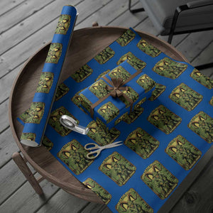 Grunch Road Monster Wrapping Paper Roll Home Of The Grunch Nola Louisiana TS11 Blue Print Your Wear