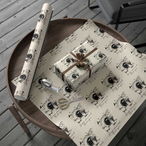 Guess Who's Back Back Again Wrapping Paper Roll Funny Easter Jesus Christian TS14 Beige Print Your Wear