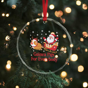 Guinea Pigs For Everybody Crystal Glass Ornament Funny Xmas Gift TS12 Print Your Wear