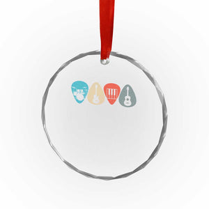 Guitar Pick Crystal Glass Ornament Retro Music Instrument TS10 Print Your Wear