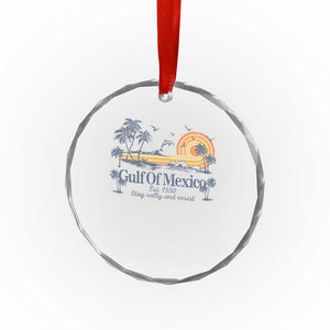 Gulf of Mexico Crystal Glass Ornament Always And Forever Resist TS10 Print Your Wear
