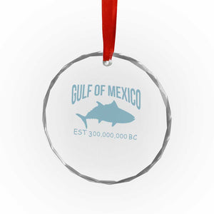Gulf of Mexico Crystal Glass Ornament Est 300,000,000 BC Funny Tuna TS02 Print Your Wear