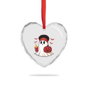 Halloween KC Ghost Heart Crystal Glass Ornament Pumpkin Ghost Costume Football TS10 Print Your Wear