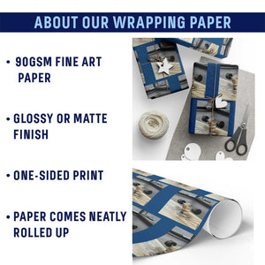 Hamster Gym Wrapping Paper Roll Funny Rat Workout Weightlifting Pump Cover TS10 Print Your Wear