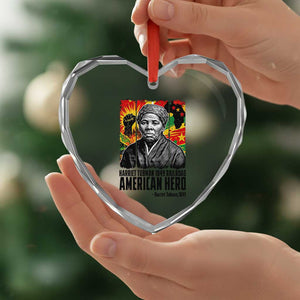 Harriet Tubman Black History Month Heart Crystal Glass Ornament Underground Railroad American Hero History TS14 Print Your Wear