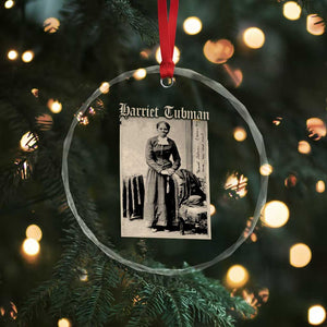 Harriet Tubman Crystal Glass Ornament Juneteenth Black History Freedom TS10 Print Your Wear