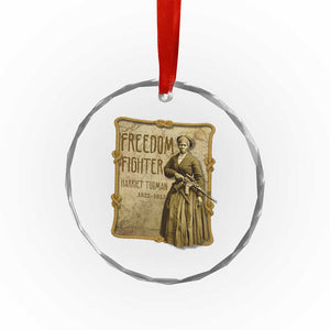 Harriet Tubman Freedom Fighter Crystal Glass Ornament Feminist History Gift TS12 Print Your Wear