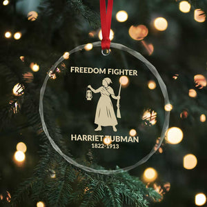 Harriet Tubman Freedom Fighter Crystal Glass Ornament History Lover Gift TS12 Print Your Wear
