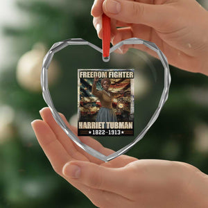 Harriet Tubman Heart Crystal Glass Ornament Black History African American Leader Gift TS12 Print Your Wear