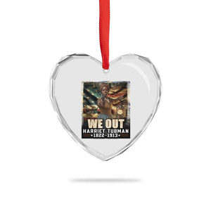 Harriet Tubman Heart Crystal Glass Ornament We Out Civil Rights History Movement Gift TS12 Print Your Wear