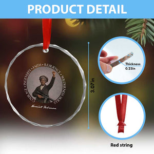Harriet Tubman Leadership Crystal Glass Ornament Feminist History Gift TS12 Print Your Wear