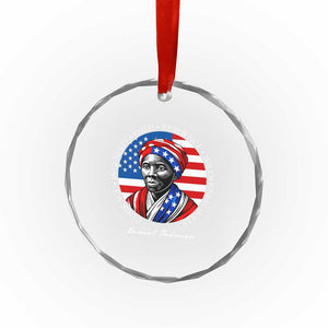 Harriet Tubman Patriotic Crystal Glass Ornament Black History Month Gift TS12 Print Your Wear