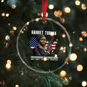 Harriet Tubman Patriotic Crystal Glass Ornament Female Empowerment History Gift TS12 Print Your Wear