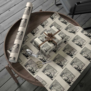 Harriet Tubman Quote Wrapping Paper Roll Black Woman History Activist TS14 Beige Print Your Wear