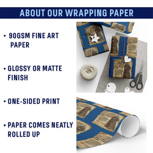 Harriet Tubman We Out Wrapping Paper Roll Vintage Black History Gift TS12 Print Your Wear