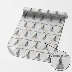 Harriet Tubman Wrapping Paper Roll Underground Railroad Freedom Leader TS12 Christmas Plaid Print Your Wear