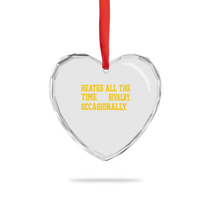 Heated All The Time Rivalry Occasionally Heart Crystal Glass Ornament Viral Hockey Romance for Passionate Fans TS02 Print Your Wear