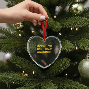 Heated All The Time Rivalry Occasionally Heart Crystal Glass Ornament Viral Hockey Romance for Passionate Fans TS02 Print Your Wear