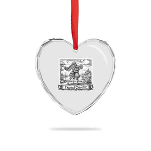 Heated Chivalry Medieval Knights Kissing LGBT Pride Heart Crystal Glass Ornament TS11 Print Your Wear